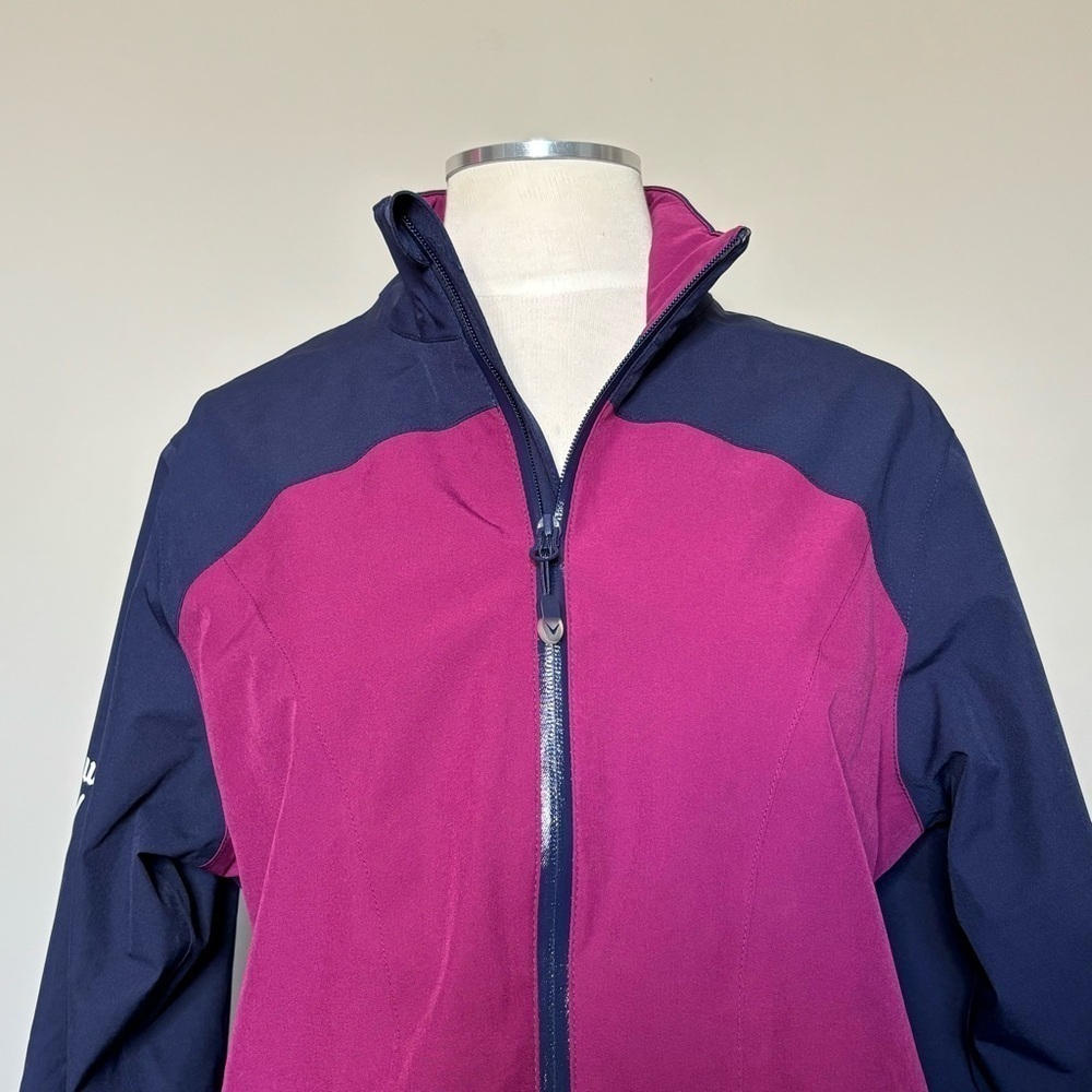 Callaway Liberty 3.0 WeatherSeries Waterproof Jacket in Magenta and Navy, Medium - Picture 4 of 12